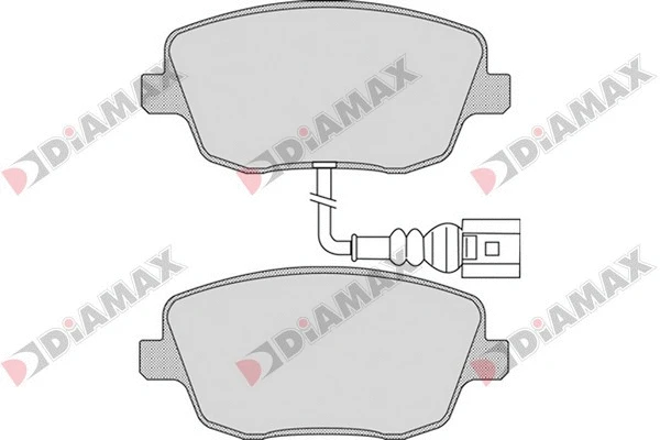 Brake Pad Set, disc brake (N09164)