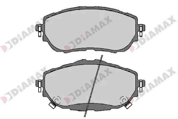 Brake Pad Set, disc brake (N09674)