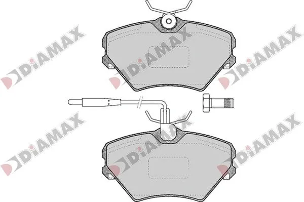 Brake Pad Set, disc brake (N09802)