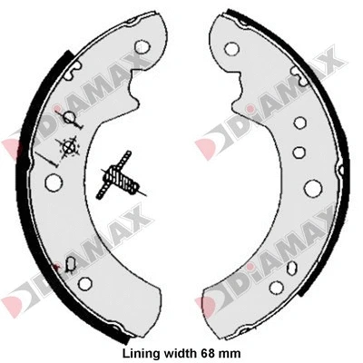 Brake Shoe Set (N01237)