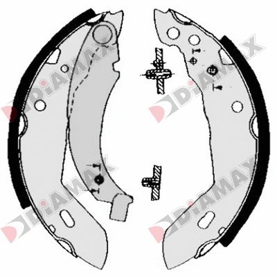Brake Shoe Set (N01005)