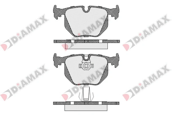 Brake Pad Set, disc brake (N09370)