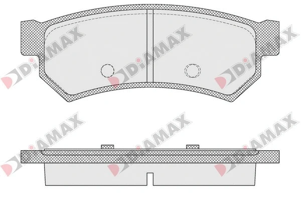 Brake Pad Set, disc brake (N09492)