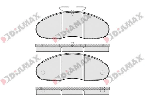 Brake Pad Set, disc brake (N09653)