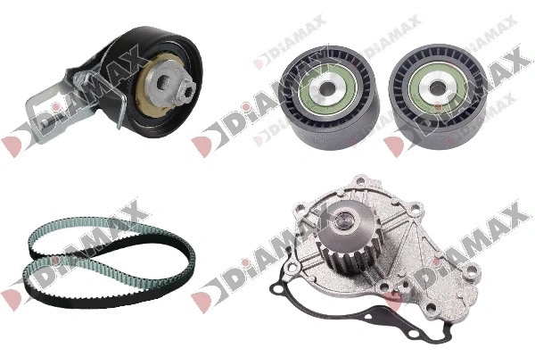 Water Pump & Timing Belt Kit (A6072WP)