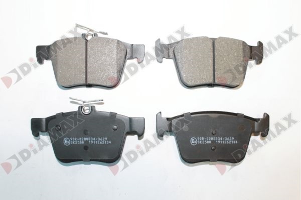 Brake Pad Set, disc brake (N09926)