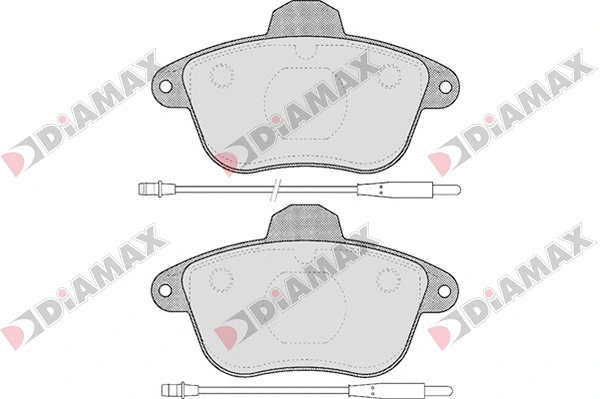 Brake Pad Set, disc brake (N09041)