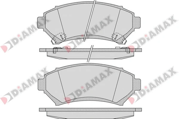 Brake Pad Set, disc brake (N09305)