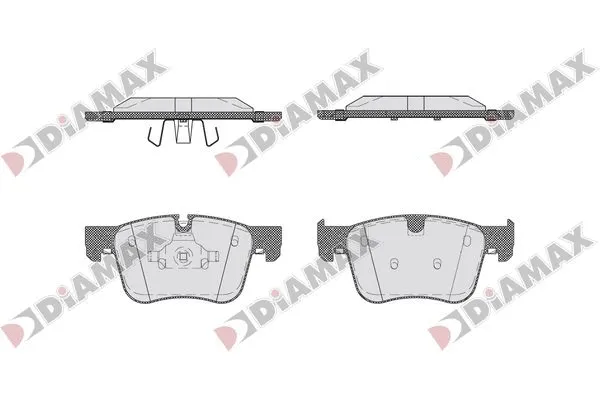 Brake Pad Set, disc brake (N09761)