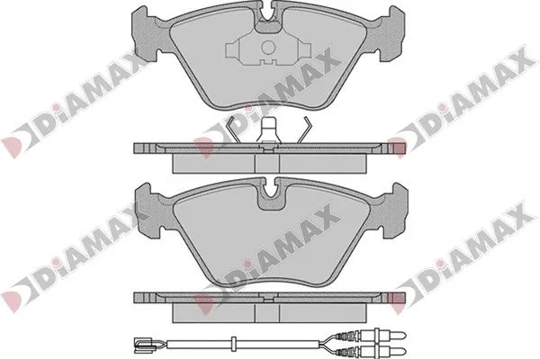 Brake Pad Set, disc brake (N09813)
