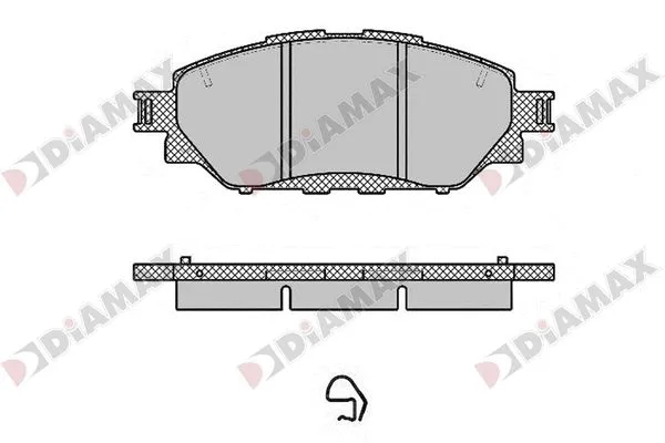 Brake Pad Set, disc brake (N09868)