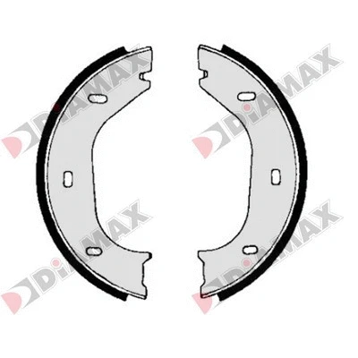 Brake Shoe Set, parking brake (N01129)