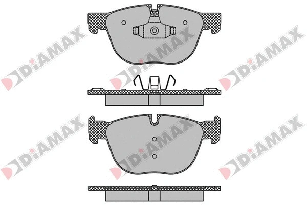 Brake Pad Set, disc brake (N09466)