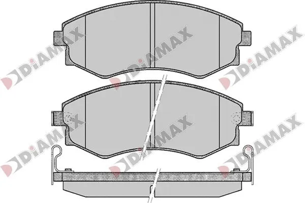 Brake Pad Set, disc brake (N09766)