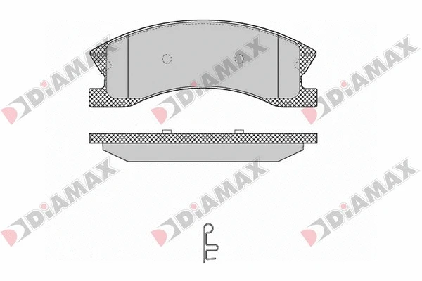 Brake Pad Set, disc brake (N09641)