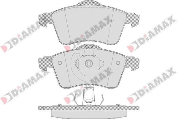 Brake Pad Set, disc brake (N09559)