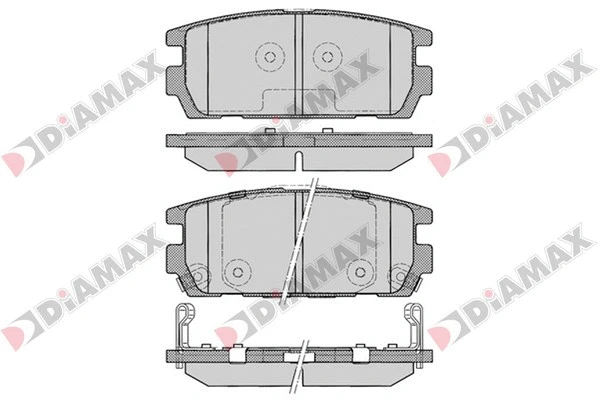 Brake Pad Set, disc brake (N09400)