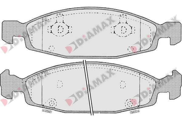 Brake Pad Set, disc brake (N09640)