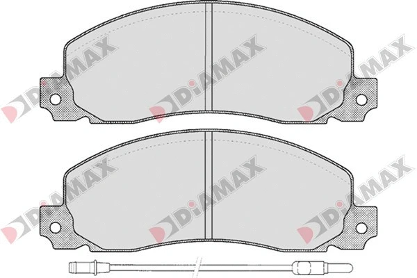 Brake Pad Set, disc brake (N09156)