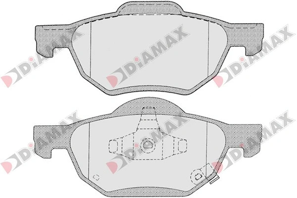 Brake Pad Set, disc brake (N09363)