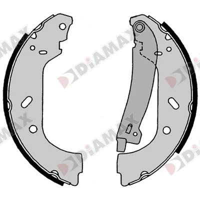 Brake Shoe Set (N01126)