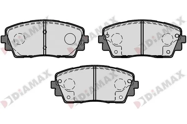 Brake Pad Set, disc brake (N09286)