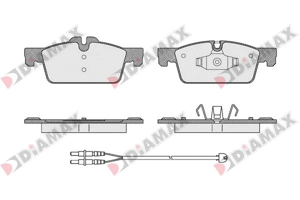 Brake Pad Set, disc brake (N09516A)