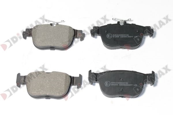 Brake Pad Set, disc brake (N09975)