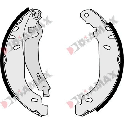 Brake Shoe Set (N01078)