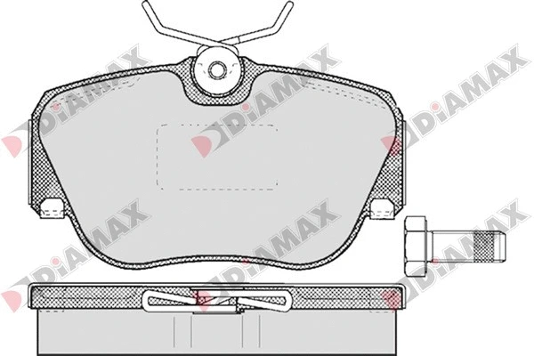 Brake Pad Set, disc brake (N09619)