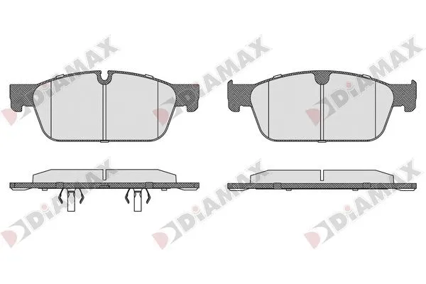 Brake Pad Set, disc brake (N09856)