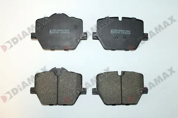Brake Pad Set, disc brake (N09998)