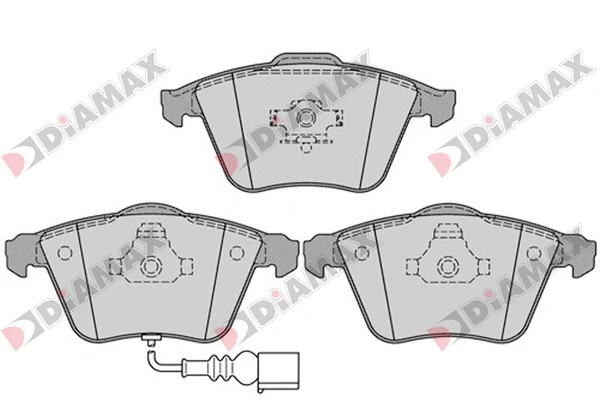 Brake Pad Set, disc brake (N09393)