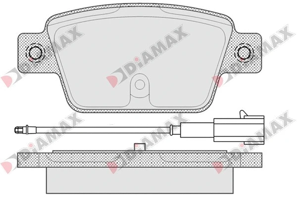 Brake Pad Set, disc brake (N09538)