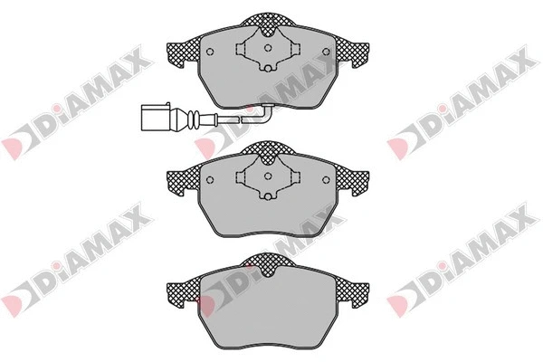 Brake Pad Set, disc brake (N09088)