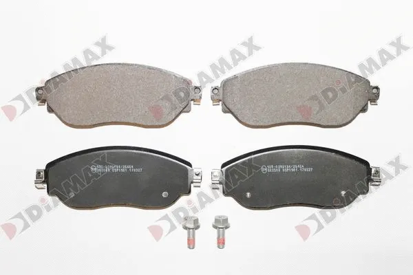 Brake Pad Set, disc brake (N09828)