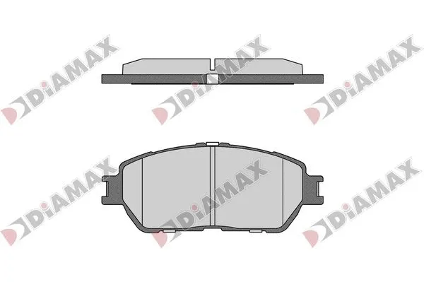 Brake Pad Set, disc brake (N09709)