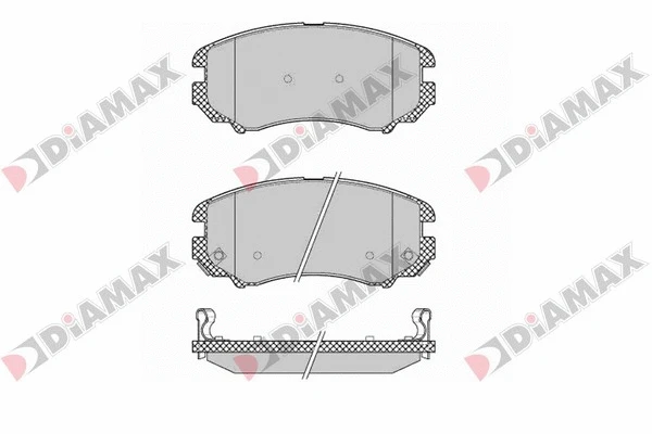 Brake Pad Set, disc brake (N09244)