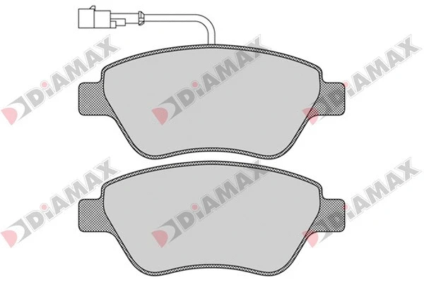 Brake Pad Set, disc brake (N09387)