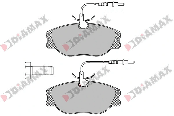 Brake Pad Set, disc brake (N09039)
