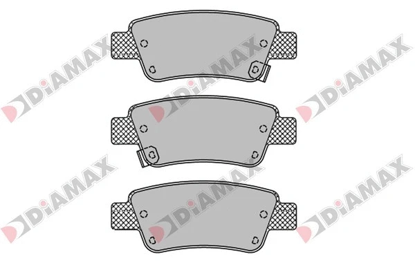 Brake Pad Set, disc brake (N09449)