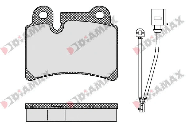 Brake Pad Set, disc brake (N09427)