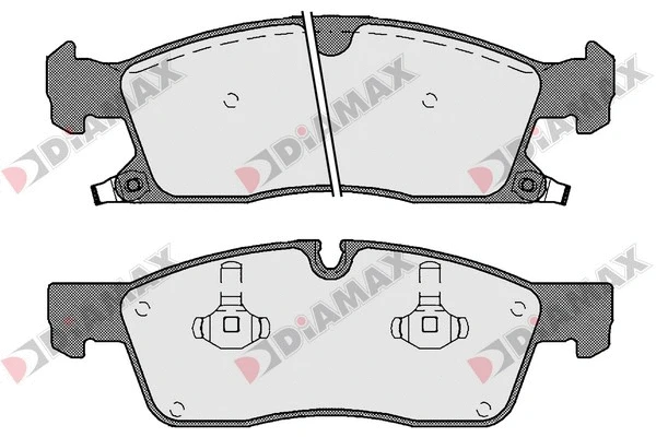 Brake Pad Set, disc brake (N09606)