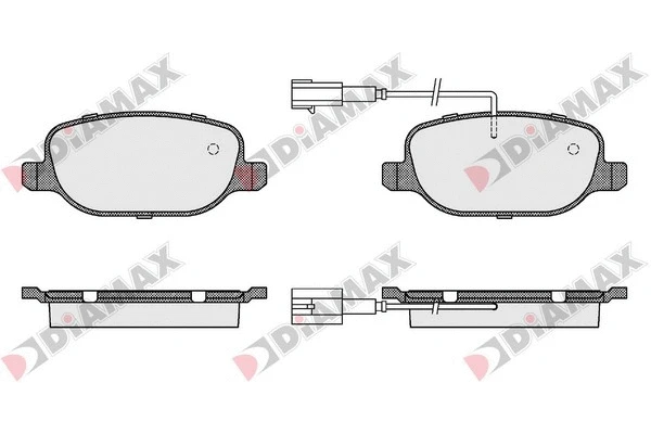 Brake Pad Set, disc brake (N09655)