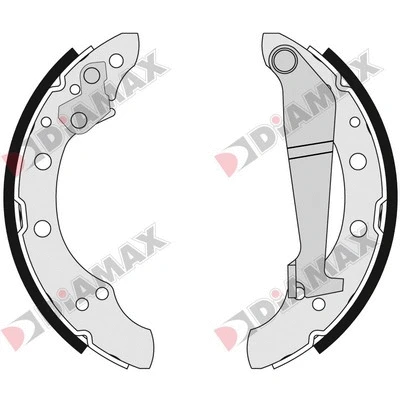 Brake Shoe Set (N01110)
