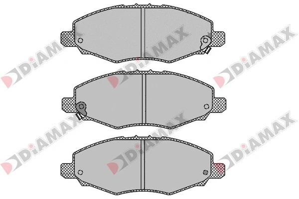 Brake Pad Set, disc brake (N09577)