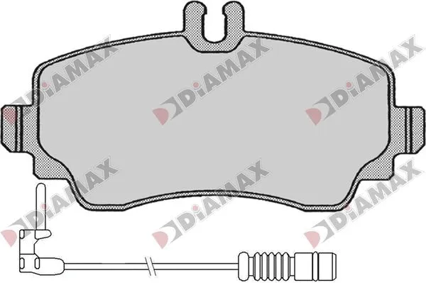 Brake Pad Set, disc brake (N09808A)