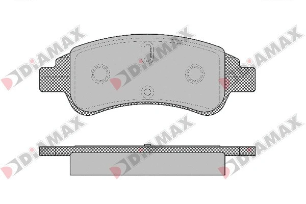 Brake Pad Set, disc brake (N09118)