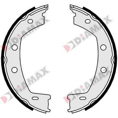 Brake Shoe Set, parking brake (N01374)