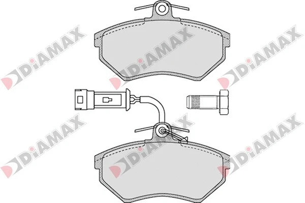 Brake Pad Set, disc brake (N09340)